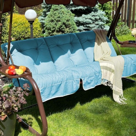 Pillow for Billy swing, size 50x60x180 cm, color of heavenly blue-1