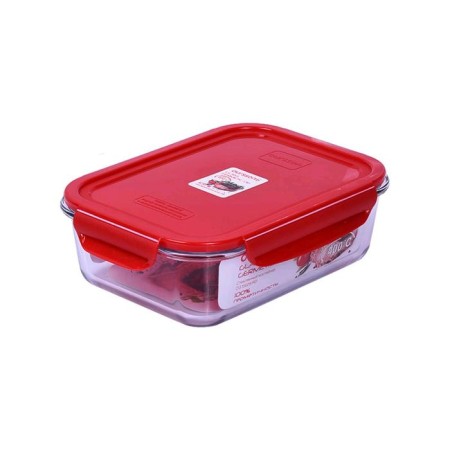 Oursson glass container, 1.5 l, CG1502S/RD