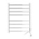 Electric towel Domoterm Tbox 109-S P8, ​​500x700 mm, right, chrome