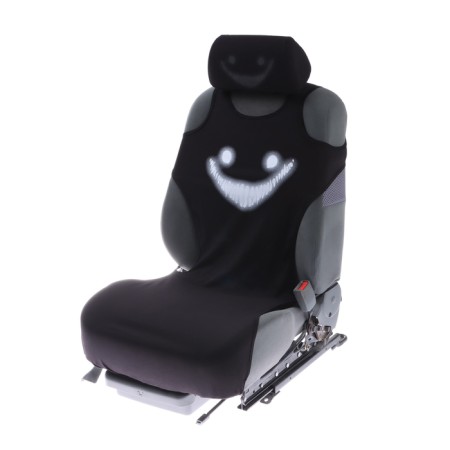 A kit for the front seats "Bakhtag", 2 T -shirts, 2 headrests, a reflective print