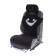 A kit for the front seats "Bakhtag", 2 T -shirts, 2 headrests, a reflective print