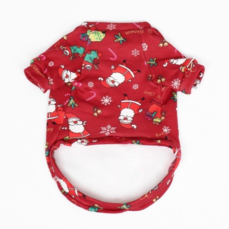 New Year's sweatshirt for animals "Gifts", Size S, Red (DS 25, OG 35 cm)-6
