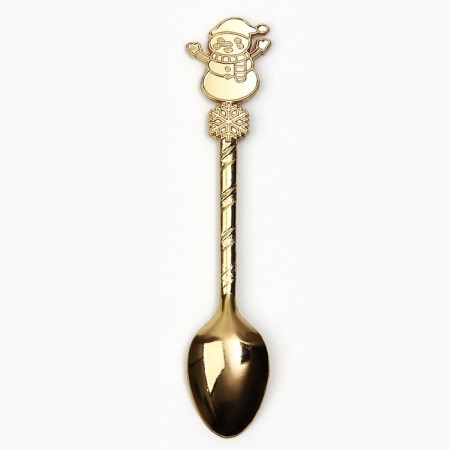 A teaspoon spoon with a molding handle "heat and comfort", 11 x 3 cm-3