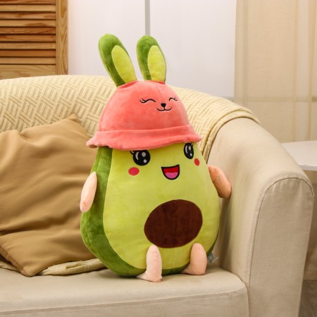 Soft toy "avocado" in a hat, 55 cm-3