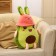 Soft toy "avocado" in a hat, 55 cm