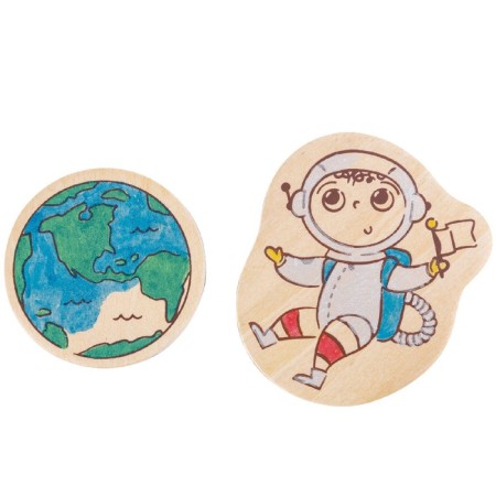 Magnetic set Hape "Space Adventures"-4