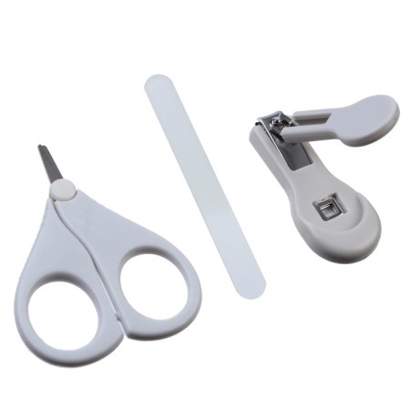 Manicure set for the smallest "Bear" (scissors+forceps+saw)-3