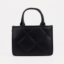 Bag Female Tout with zipper, black color