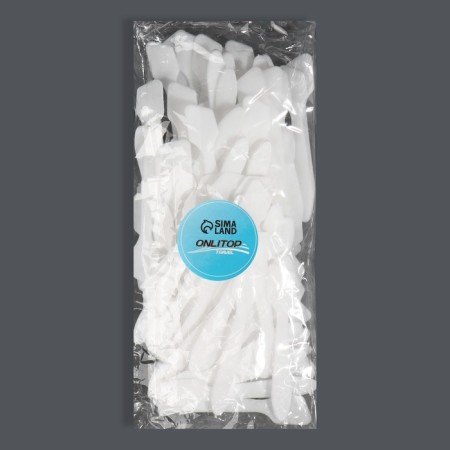 A set of cosmetic blades, 100 pcs, white color-4