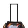 Small Small suitcase 20 "with a bag, a lightning department, with an extension, the color is black