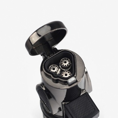 Gas burner "Master K", with piezen, black-3