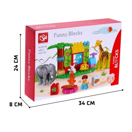 Designer "Wonderful Zoo", 2 assembly options, 33 details-4