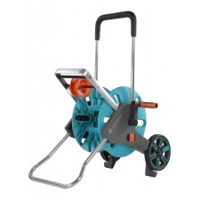 A reel for a hose, on wheels, metal, Aquaroll