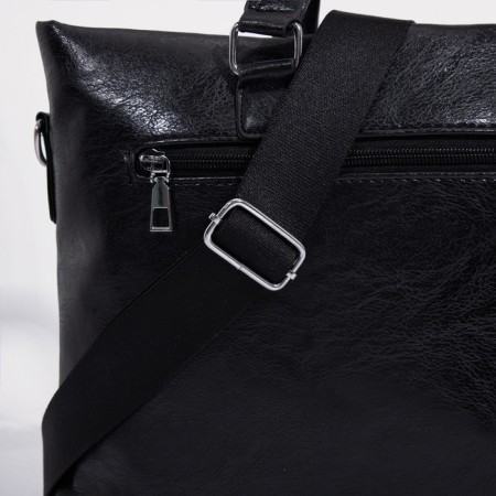 Male bag, black color-3