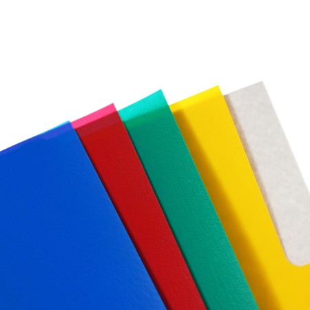 A set of A4 Office-2000 sheets, 5 sheets without indexation, color, plastic 120 μm-2