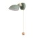 Bra "Adela" E27 40W green 14x23x11 cm