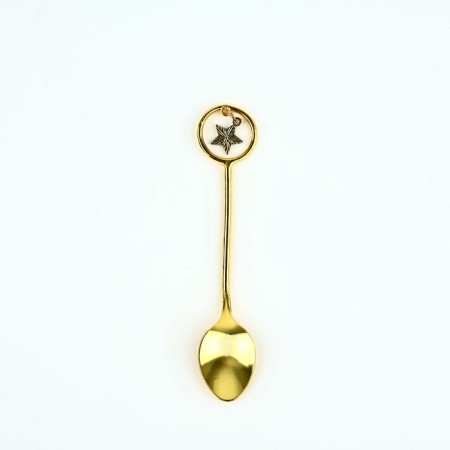 A teaspoon spoon with a suspension "for good luck", 11.5 x 2 cm-2