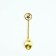 A teaspoon spoon with a suspension "for good luck", 11.5 x 2 cm
