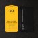 Protective glass for iPhone 13 mini, 9h, 0.33 mm, black frame