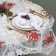 The tablecloth of Ethel "New Year" with embroidery, 85 x 85 ± 5 cm, p/e