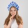Carnival Kokoshnik "Snow Princess" made of felt
