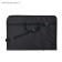 Folder for drawings and drawings A2, 640 x 450 x 30 mm, with handles, textile, estado, 3 pockets, black color,