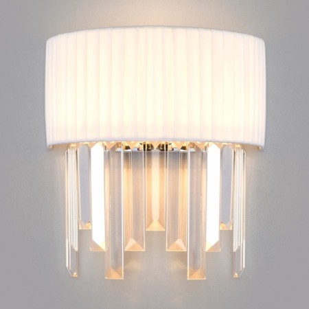 Wall lamp with amantea lampshade, 40W, E14, 25x15x25 cm