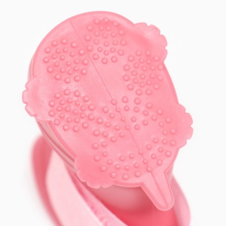 Dog boots, rubber, set 4 pcs, size S, pink-2