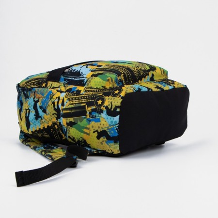 A backpack with a zipper, Erich krause, colorful color-2
