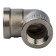 STOUT SFT-0014-000038, 3/8 ", internal/internal thread, nickelled brass