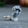 The keychain "Figa (wrapped up from the evil eye) 3.8cm