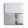 Tulle to the kitchen without curtain tape, size 165x170cm, white color, 100% polyester