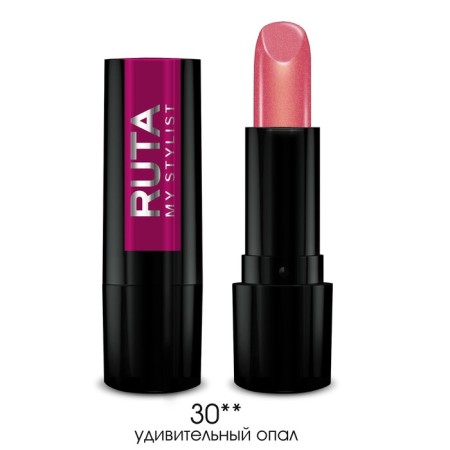 Lamp lipstick Ruta Glamor Lipstick, tone 30, amazing opal