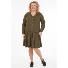 Women's dress, size 52, khaki color