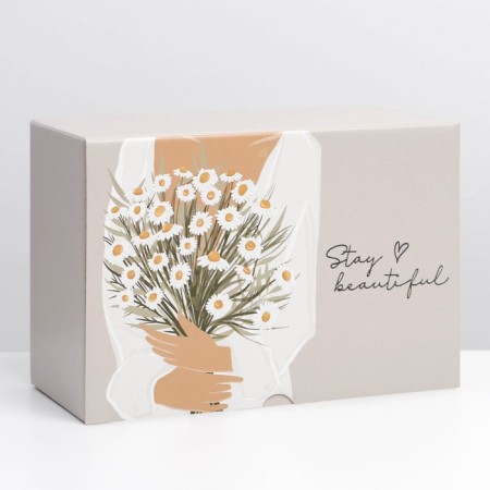 Box - Penal, Gift packaging, "Stay Beautiful", 22 x 15 x 10 cm-4