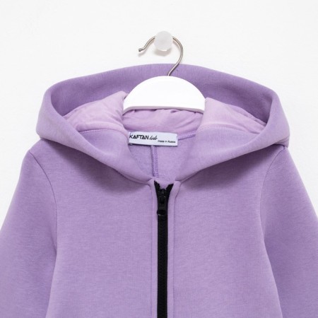 Комбинезон детский с начёсом KAFTAN "Basic line" р.26 (80-86), лиловый-6