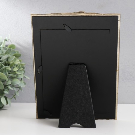 Photo frame Polystone 13x18 cm "Fly" gold 23x17 cm-3