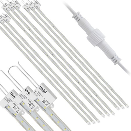 Lamp for plants LED linear, 1200 mm Uniel, 180 W, LED, IP65, Color transparent-3