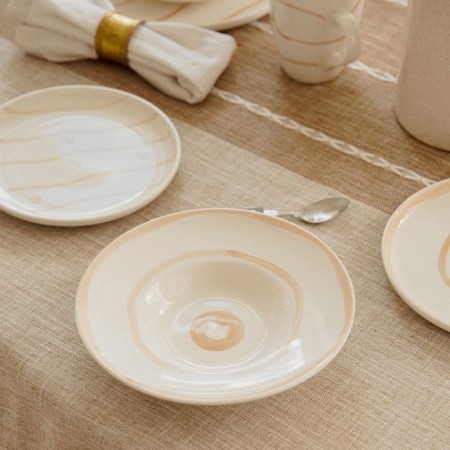 SL HOME PASE PASE "GATO", 170 ml, D = 21 cm, beige color-8