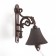 Bell souvenir cast iron "Classic pattern" 20x17.5x10.5 cm