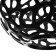 Ceiling light "Scythian" black 1x40W, E27, 45x45x50 cm