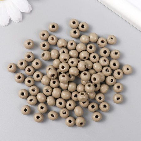 Beads for creativity tree "White Secret" D-0.8 cm, set of 20 g-1