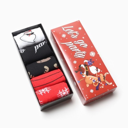 A set of men's socks KAFTAN "Let`s Go Party steam, size 41-44 (27-29 cm)