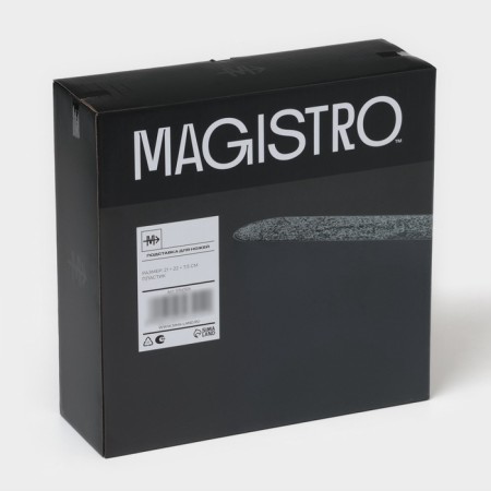 Claus stand with filler Magistro "Tenderness", plastic, 21 × 7.5 × 22, black-8