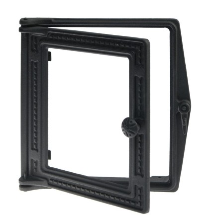 Top-burning door DT-4s, 29x29.6x7 cm, without glass, thermal mushrooms-1