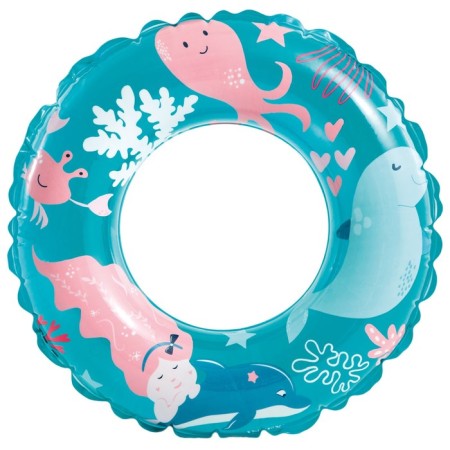 Circle for swimming "Ocean", D = 61 cm, from 6-10 years old, color mix, 59242np intex-1