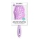 Comb for dry and wet hair Solomeya, massage, with wide teeth, lilac