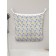 Organizer in a bath on suction cups “idle labels”, for storing toys and trifles, size 33x39 cm