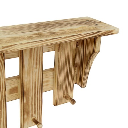 Shelf-lick "Classic" 5 hooks thermo, 65x37x14cm-2