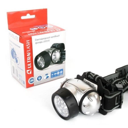LED LED 5352 14LED 4 modes 3xR03 metallic Ultraflash 10261